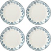 Dinner Plates  Set of 4  Ikat