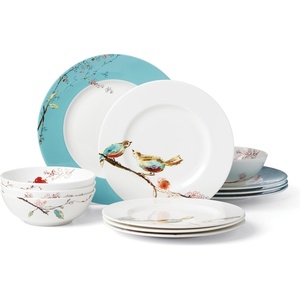 image:imageLenox 897261 Chirp Mugs Set of 412Piece Dinnerware Set