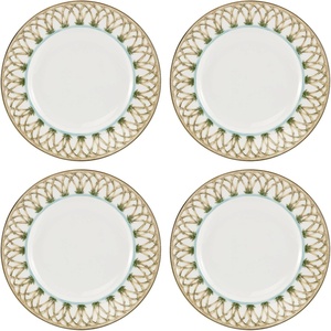 image:imageLenox 897299 British Colonial Bamboo Mugs Set of 4Accent Plates  Set of 4