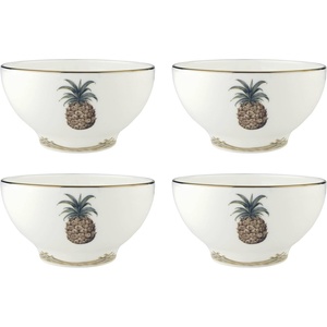 image:imageLenox 897299 British Colonial Bamboo Mugs Set of 4Rice Bowls  Set of 4
