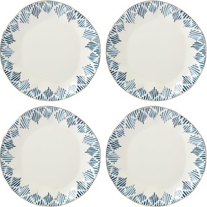 image:imageLenox Blue Bay 4Piece Dessert Mug Set 275 LBDinner Plates  Set of 4  Ikat
