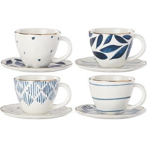 image:imageLenox Blue Bay 4Piece Dessert Mug Set 275 LBEspresso Cups