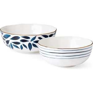 image:imageLenox Blue Bay 4Piece Dessert Mug Set 275 LBNesting Bowls  Set of 2