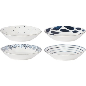 image:imageLenox Blue Bay 4Piece Dessert Mug Set 275 LBPasta Bowls  Set of 4