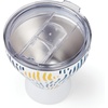 image:imageLenox 895898 Blue Bay Ikat Pattern Stainless Steel Cocktail TumblerIkat