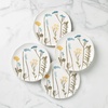 image:imageLenox 896612 Wildflowers 8Piece Espresso Cups amp Saucers SetAccent Plates  Set of 4