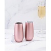 image:imageCambridge 6 Oz Pink Champagne Flutes Set Of 2 2 Count No Color