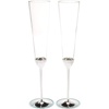 image:imageKate Spade New York Take The Cake 2Piece Champagne Flute Set 2 Count Pack of 1 ClearToasting Flutes