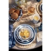 image:imageLenox 895238 Blue Bay Melamine Salad Bowl with Servers Lightweight Melamine Material20Piece Dinnerware Set