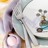 image:imageLenox 895685 Peanuts Easter Snoopy Covered Candy Dish Spring ServewareAccent Plates  Set of 4