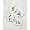 image:imageLenox 895685 Peanuts Easter Snoopy Covered Candy Dish Spring ServewareAccent Plates  Set of 4