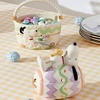 image:imageLenox 895685 Peanuts Easter Snoopy Covered Candy Dish Spring ServewareCandy Dish