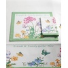image:imageLenox Butterfly Meadow 60x120 Rectangle Tablecloth  Machine Washable WrinkleResistant Table Cover60inch by 120inch Oblong  Rectangle Tablecloth