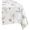 image:imageLenox Butterfly Meadow 70 Round Tablecloth  Machine Washable WrinkleResistant Table Cover70 x 52 Rectangular
