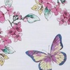 image:imageLenox Butterfly Meadow Damask Tablecloth Multicolor 52 W x 52 L70 Round