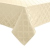 image:imageLenox Laurel Leaf 90 Round Tablecloth WhiteIvory