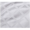 image:imageLenox Laurel Leaf 90 Round Tablecloth WhitePlatinum