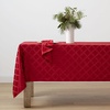 image:imageLenox Laurel Leaf 90 Round Tablecloth WhiteRed