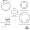 image:imageLenox Vintage Jewel 5 Piece Boxed Set White Dinnerware5Piece Place Setting