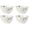 image:imageLenox 894543 Butterfly Meadow Vines 4Piece Rice Bowl SetRice Bowls  Set of 4