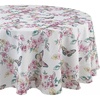 image:imageLenox Butterfly Meadow Damask Tablecloth Multicolor 52 W x 52 L70 Round