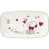 image:imageLenox Snoopy Valentines Day Collection Valentines Day Home Dcor and Serveware FigurineHeart Plates  Set of 4