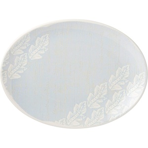 image:imageLenox 890236 Textured Neutrals Leaf PlatterLeaf Platter