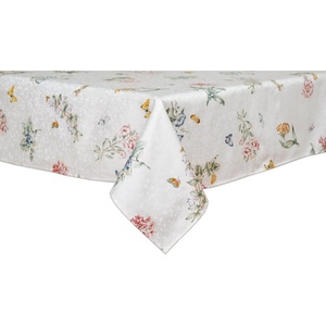 image:imageLenox Butterfly Meadow 60x120 Rectangle Tablecloth  Machine Washable WrinkleResistant Table Cover52inch by 70inch Oblong  Rectangle Tablecloth