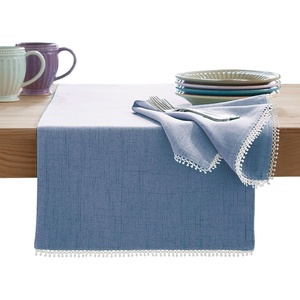 image:imageLenox French Perle Solid Runner Dove  14W x 90LPeriwinkle