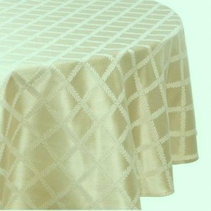 image:imageLenox Laurel Leaf 90 Round Tablecloth WhiteIvory
