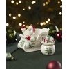 image:imageLenox 893490 Holiday 2Tiered Server Christmas DinnerwareFigural Salt  Pepper Set