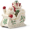 image:imageLenox 893490 Holiday 2Tiered Server Christmas DinnerwareFigural Salt  Pepper Set