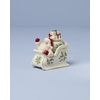 image:imageLenox 893490 Holiday 2Tiered Server Christmas DinnerwareFigural Salt  Pepper Set