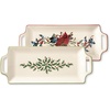 image:imageLenox 893490 Holiday 2Tiered Server Christmas DinnerwareHors DOeuvres Tray