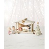 image:imageLenox 895265 Peanuts The Christmas Pageant amp Creche 8Piece SetNativity Set with Creche