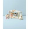 image:imageLenox 895265 Peanuts The Christmas Pageant amp Creche 8Piece SetNativity Set with Creche