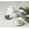 image:imageLenox 895681 Blue Bay White 24Piece Dinnerware Set9Piece Tea Set