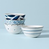 image:imageLenox 895681 Blue Bay White 24Piece Dinnerware SetDessert Bowls  Set of 4