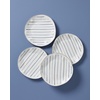 image:imageLenox 895681 Blue Bay White 24Piece Dinnerware SetDinner Plate  Stripes  Set of 4