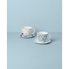 image:imageLenox 895681 Blue Bay White 24Piece Dinnerware SetTeacup  Saucer Set
