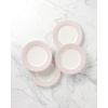 image:imageLenox 897166 Gingham Dinner Plates Set of 4 Pink Valentines DayPink