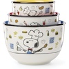 image:imageLenox 897681 Chef Snoopy Figural Utensil Crock 4Piece SetBowl Set