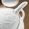 image:imageLenox Dinnerware amp Serveware Porcelain Tableware Opal Innocence Carved Style 16Piece Dinnerware SetCovered Tureen with Ladle