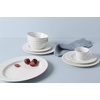 image:imageLenox Dinnerware amp Serveware Porcelain Tableware Opal Innocence Carved Style 16Piece Dinnerware SetOval Platter
