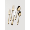 image:imageLenox Silverware Set Imperial Caviar Gold 5Piece Place Setting Service For 1 1810 Stainless Steel Handwash Only Utensils Sets Knives Spoons And Forks Home Kitchen And Dining Gold 5 Pieces5Piece Placesetting  Gold