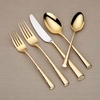 image:imageLenox Silverware Set Imperial Caviar Gold 5Piece Place Setting Service For 1 1810 Stainless Steel Handwash Only Utensils Sets Knives Spoons And Forks Home Kitchen And Dining Gold 5 Pieces5Piece Placesetting  Gold