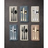 image:imageLenox Silverware Set Portola Mirror 20 Piece Flatware Set Service For 4 1810 Stainless Steel Dishwasher Safe Flatware Cutlery Sets Utensils Knives Spoons and Forks Home Silver 20 Pieces20Piece Flatware Set  Black