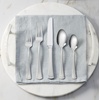 image:imageLenox Silverware Set Portola Mirror 20 Piece Flatware Set Service For 4 1810 Stainless Steel Dishwasher Safe Flatware Cutlery Sets Utensils Knives Spoons and Forks Home Silver 20 Pieces20Piece Flatware Set