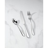image:imageLenox Silverware Set Studio 1414 Mirror 24 Piece Flatware Set Service For 8 1810 Stainless Steel Dishwasher Safe Flatware Cutlery Sets Utensils Knives Spoons and Forks Silver 24 Pieces24Piece Flatware Set
