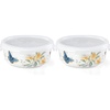image:imageLenox Butterfly Meadow Insulated Food Container 065 LB MultiLarge Pack of 2